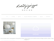 Tablet Screenshot of kolodziejczykdesign.com